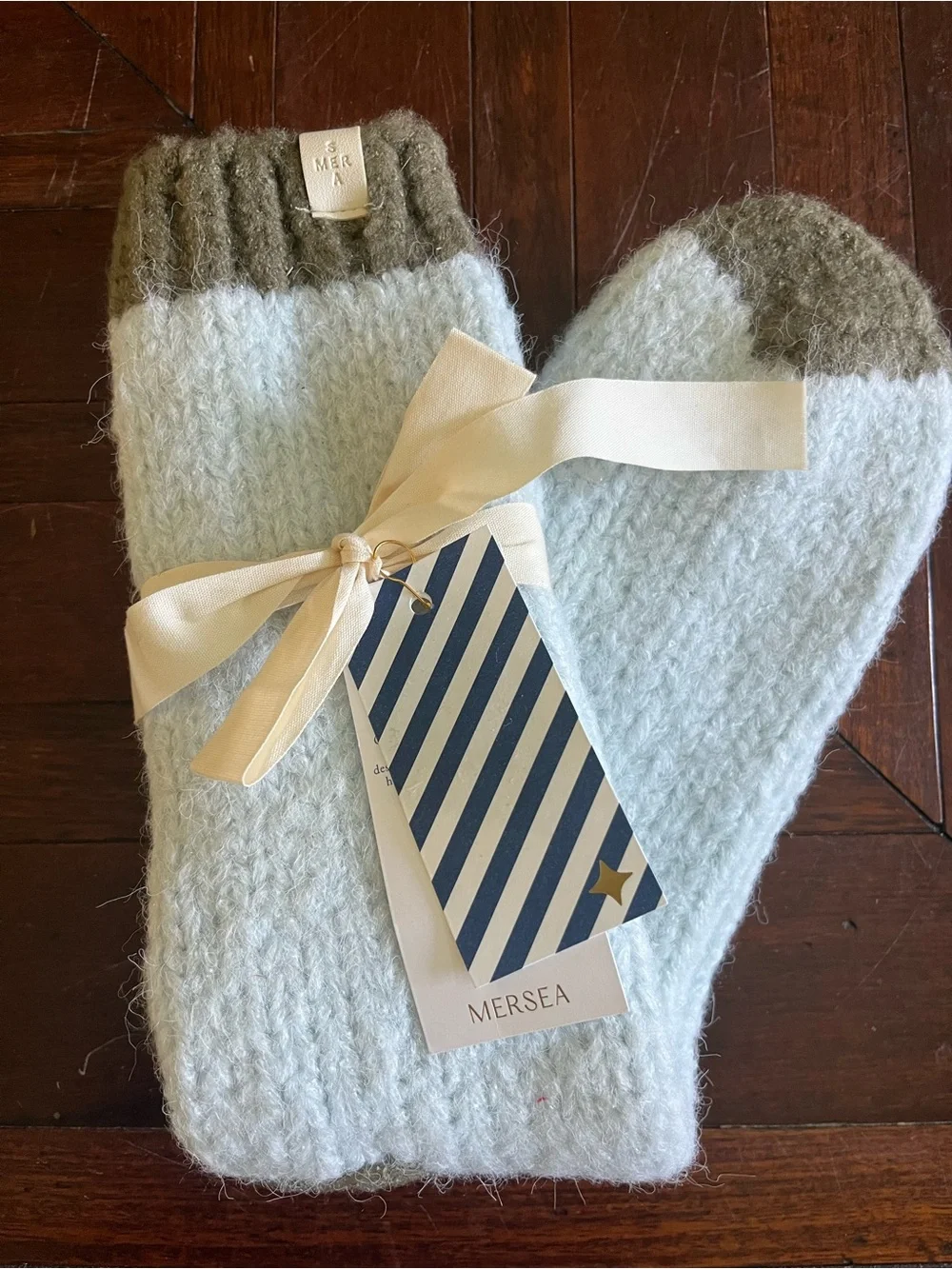 NWT Mersea Cozy Slipper Socks
